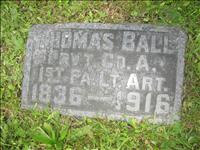 Ball, Thomas (Veteran's Plaque)